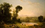 Asher Brown Durand Pastoral Landscape France oil painting reproduction
